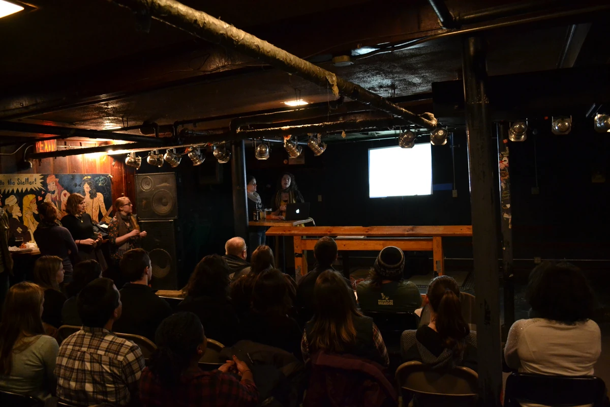 Science Café - The Science of Beer. Photo credit R. Newton